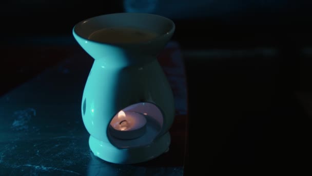 Candle wax melt 1 — Vídeo de Stock