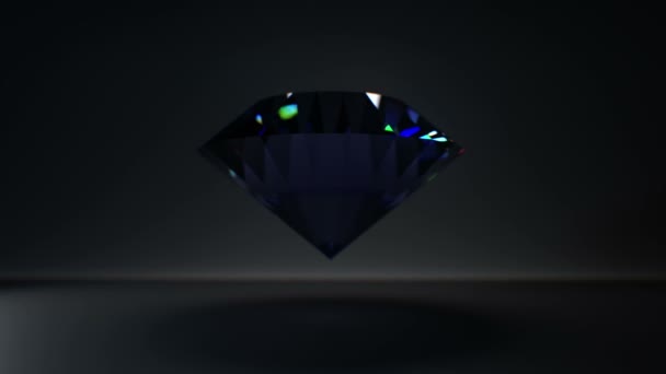 Diamantblauer Cgi — Stockvideo