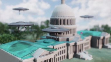 Uzaylı istilası Washington uçan daireleri