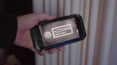 Benim yarattığım ve telefonda görüntülenen telefon ekran görüntüsü eklentisinden Dark Web 'e erişiliyor.