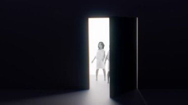 Siyah gözlü çocuk kavramı, yaygın hayalet veya paranormal varlık raporları.