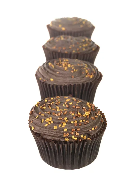 Chocolade cupcakes — Stockfoto