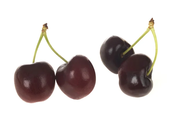 Cerezas rojas frescas — Foto de Stock