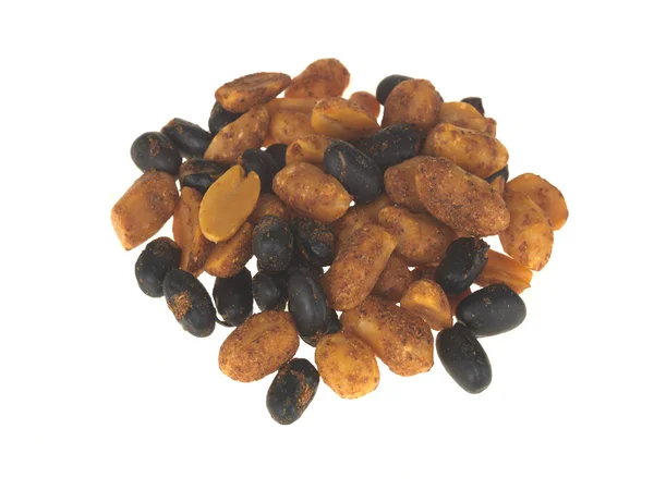 Peperoncini arachidi e fagioli neri — Foto Stock