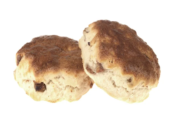 Two Fruit Scones — Stock Photo, Image