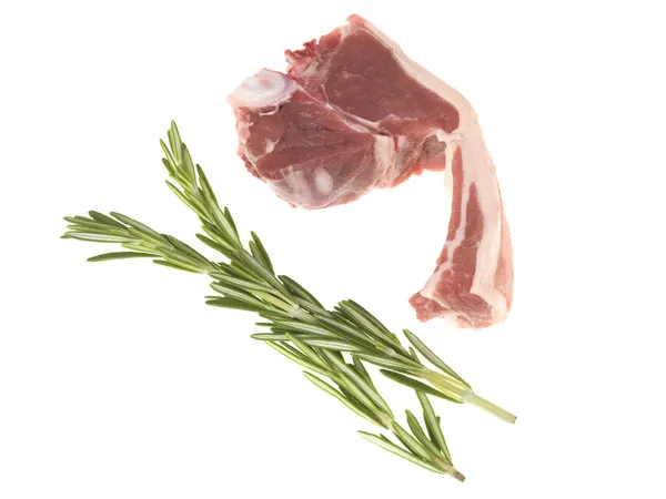 Lamb Chops with Thyme — Stock Photo, Image