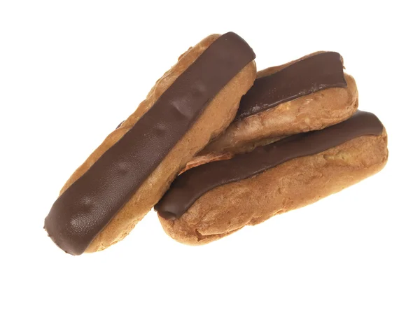 Cioccolato congelato Eclairs — Foto Stock