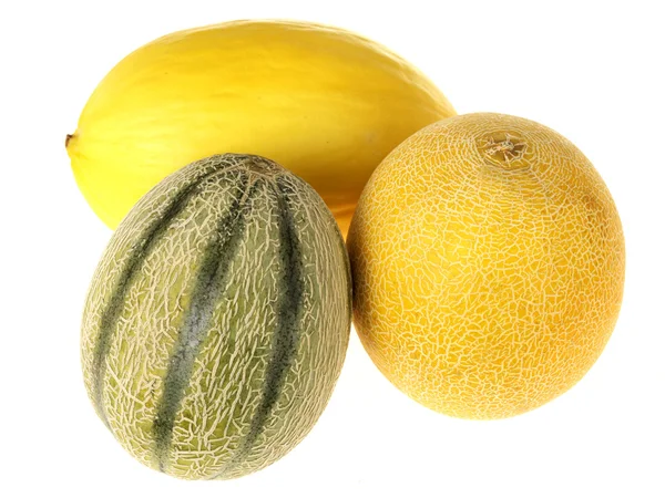 Fresh Whole Melons — Stock Photo, Image