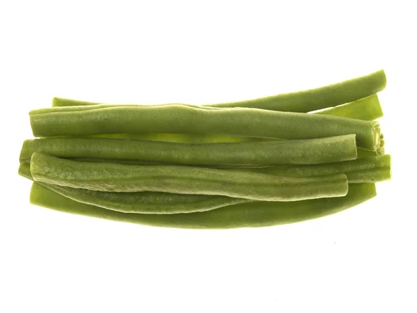 Jemné zelené fazolky — Stock fotografie