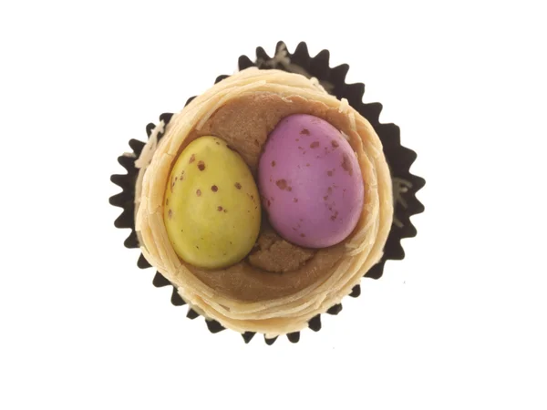 ミニの復活祭の卵の巣 — ストック写真
