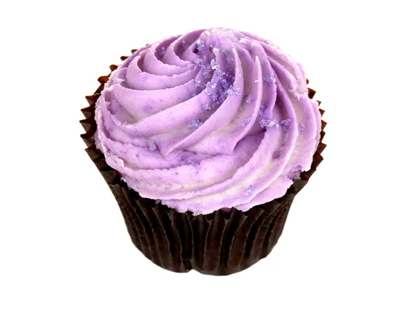 라벤더 컵 케이크 — 스톡 사진