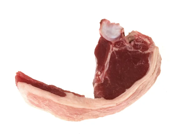 Raw Lamb Chop — Stok fotoğraf