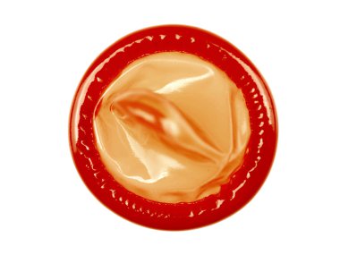 Red Condom clipart