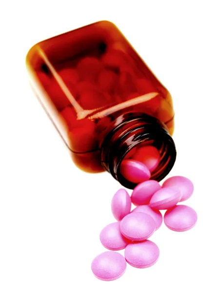 Frasco de comprimidos — Fotografia de Stock