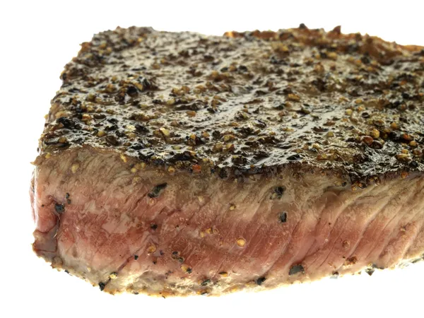 Bife Peppered de Nova York — Fotografia de Stock