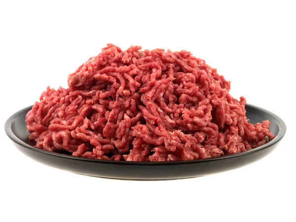Raw Uncooked Minced Beef — Stock Photo, Image