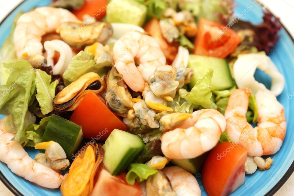 mixed seafood salad |图库照片08martin lee#13389452