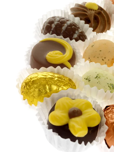 Luksusowe czekoladki — Zdjęcie stockowe