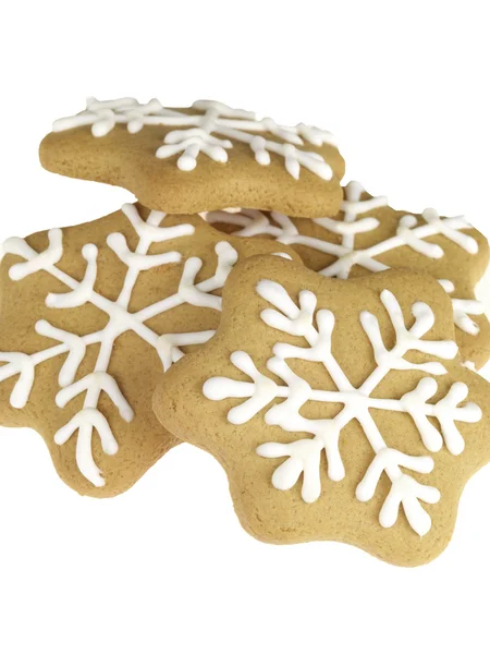 Різдво оформлені печиво — стокове фото