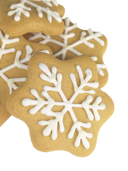Biscoitos decorados de Natal — Fotografia de Stock