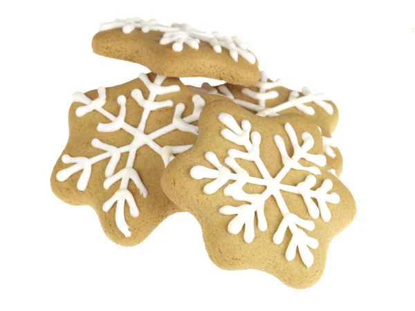 Різдво оформлені печиво — стокове фото