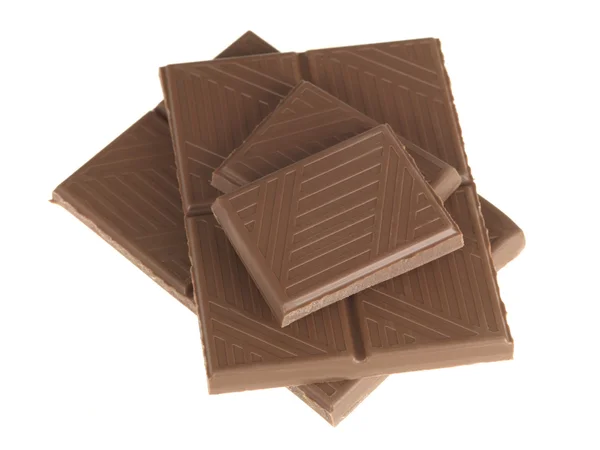 Bar of Milk Chocolate — Stock Photo, Image