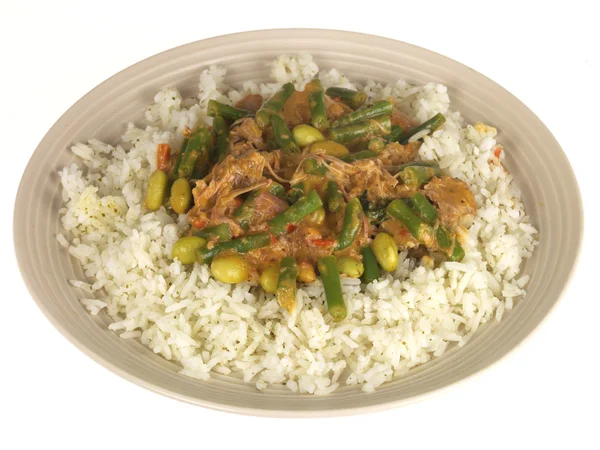 Curry di anatra tailandese rosso — Foto Stock