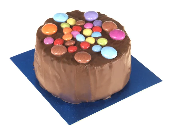 Chocolate Birthday Cake — Stock Photo, Image