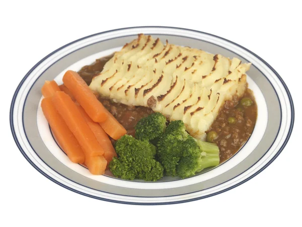 Cottage Pie with Vegetables — Stock Photo, Image