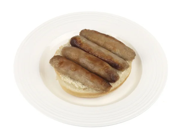 Salsicha Pequeno-almoço Roll — Fotografia de Stock