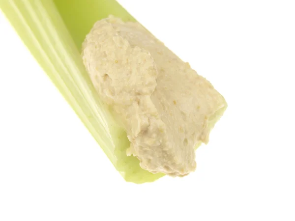 Celer s houmous — Stock fotografie