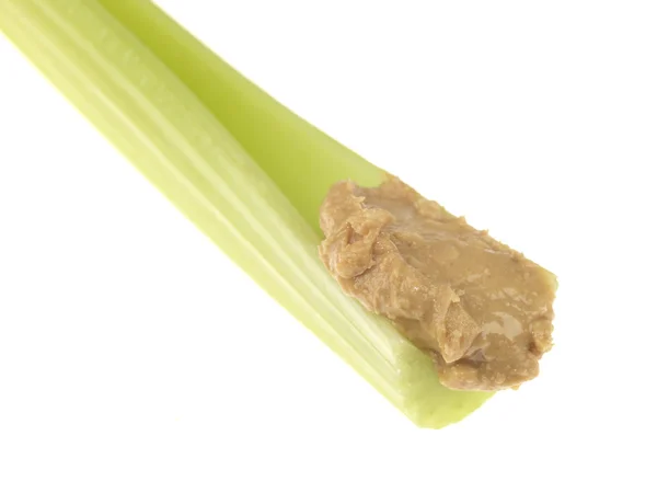 Celer s arašídovým máslem — Stock fotografie