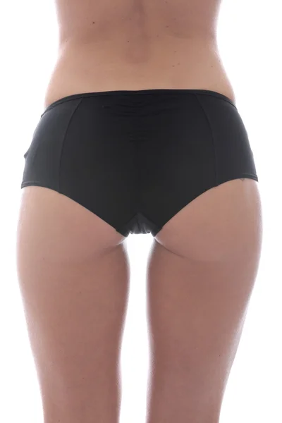 Young Woman Posing in Sexy Black Panties — Stock Photo, Image