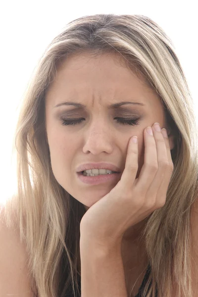 歯痛を持つ若い女 — ストック写真