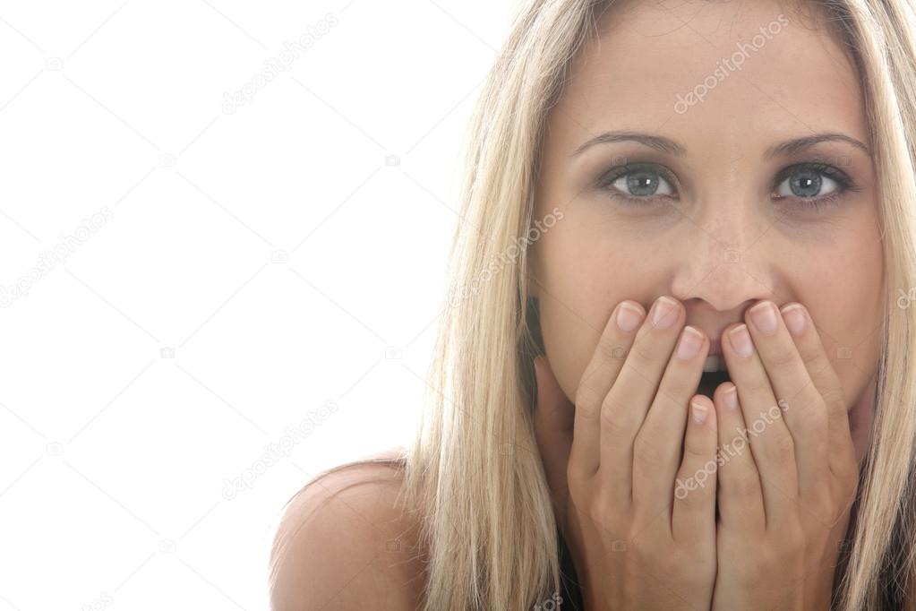 Shocked Young Woman