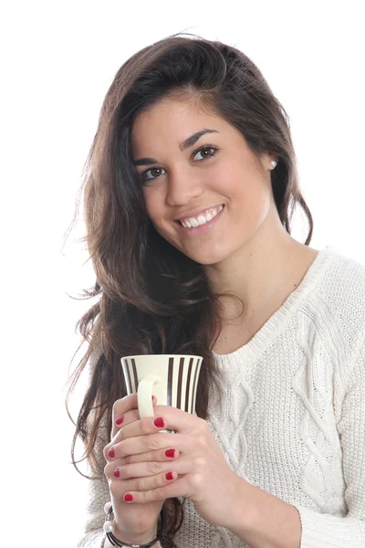 Young Woman Drinking — Stock Photo, Image