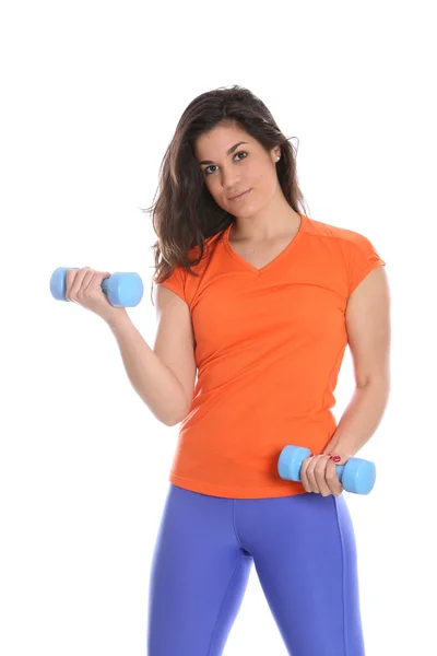 Fitness-Übungen für junge Frauen — Stockfoto