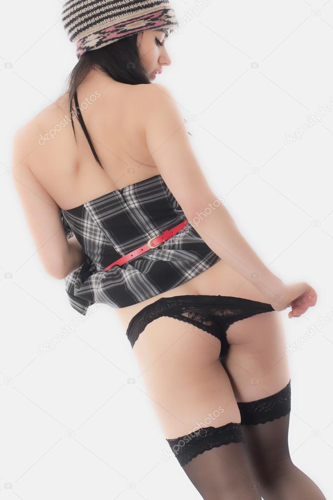 Sexy Young Woman Pin Up Model