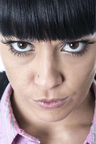 Young Woman Concentrating — Stock Photo, Image