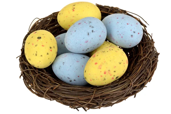 Easter Egg Nest — Stock Photo, Image