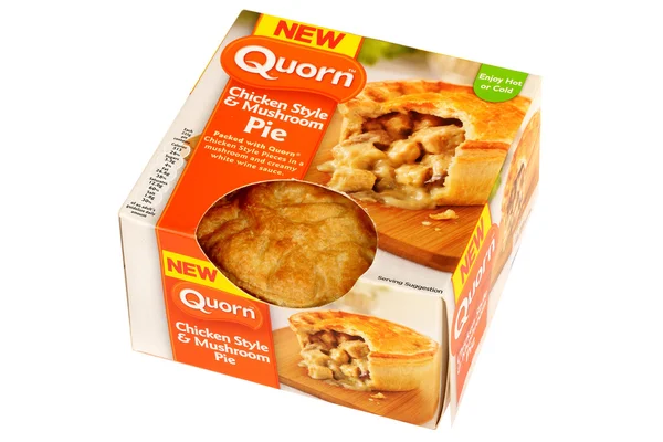 Quorn csirke lepény — Stock Fotó