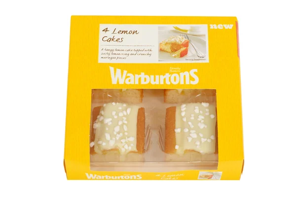 Warburtons レモン ケーキ — ストック写真