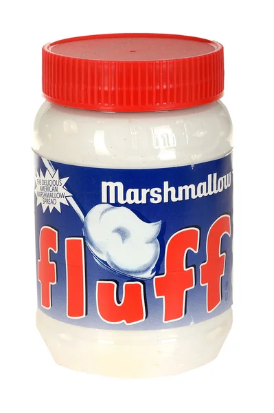 Frasco de Marshmallow Fluff — Fotografia de Stock