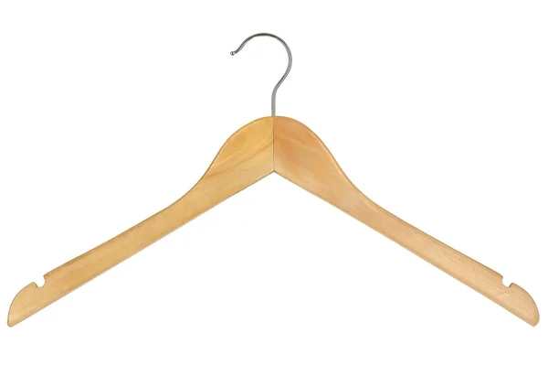 Wooden Coat Hanger — Stock Photo, Image