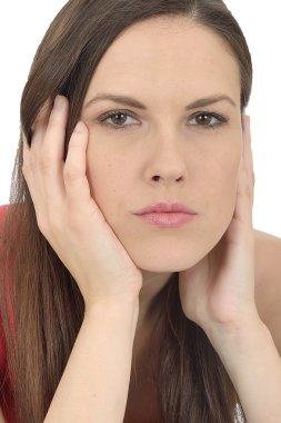 Çekici Kadın Kameraya Bakıyor