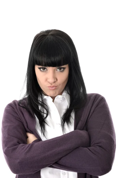 Angry Young Woman — Stock Photo, Image