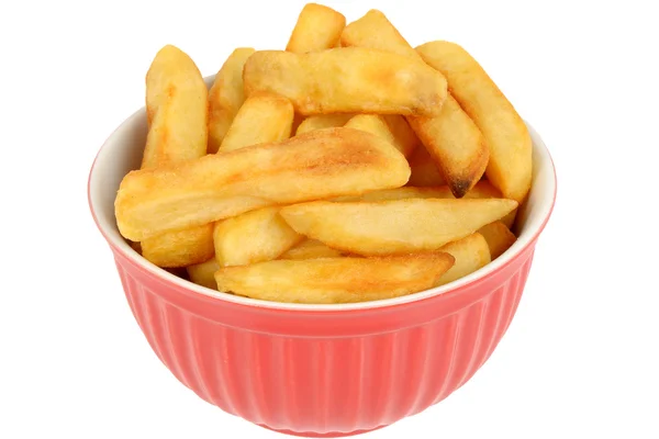 Kom van chips — Stockfoto