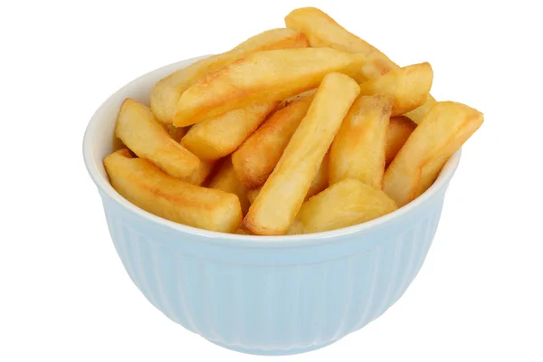 Kom van chips — Stockfoto