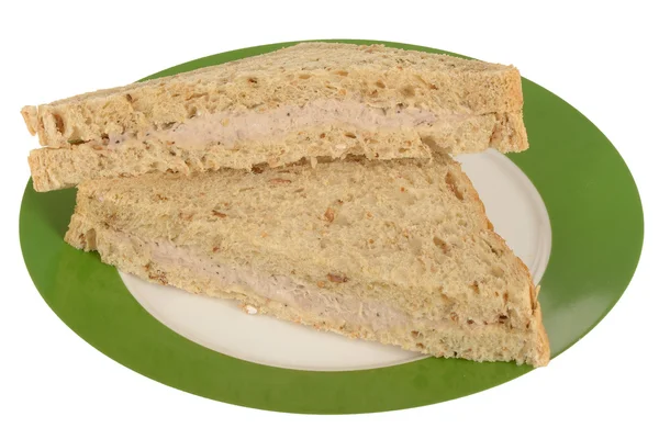 ツナとマヨネーズのサンドイッチ — Stock fotografie