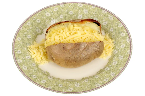 Baked Potato with Cheese — Stock Photo, Image